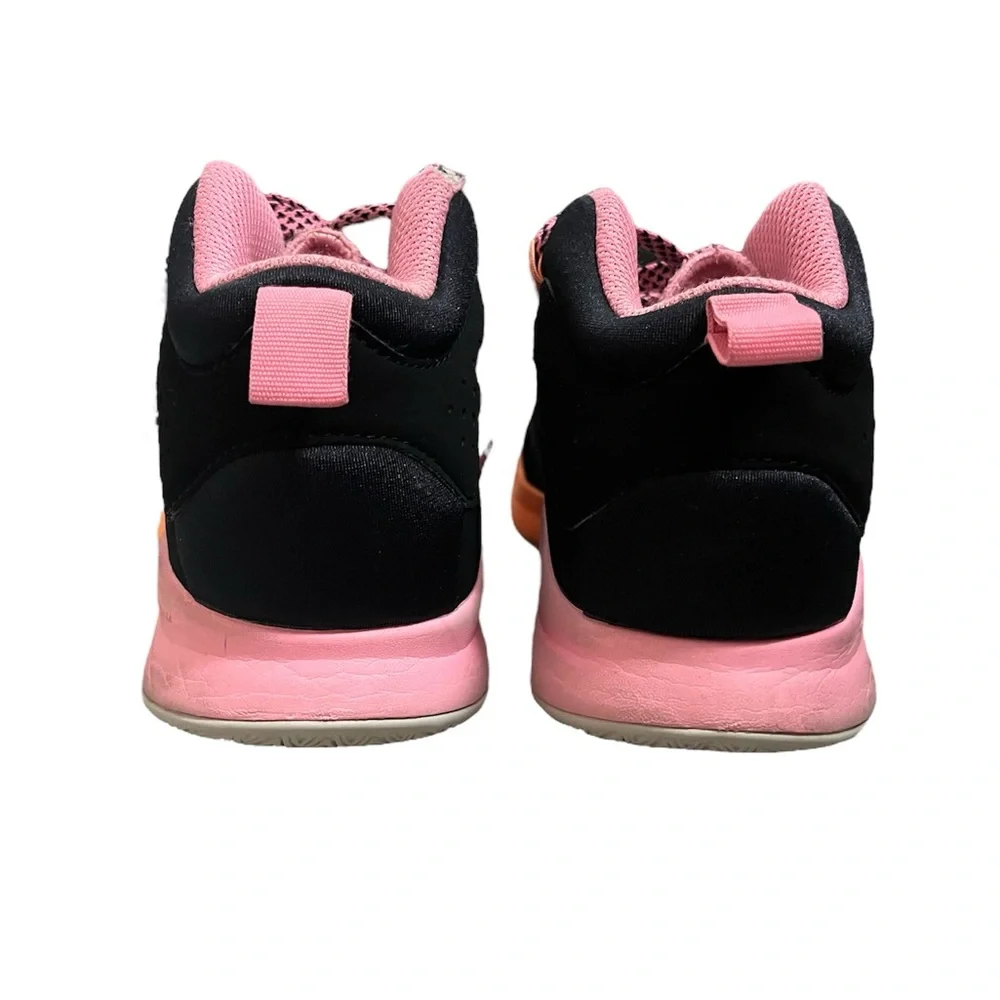 Adidas youth size 3 Shoes - Black, Pink, and Orange - Picture 4 of 10